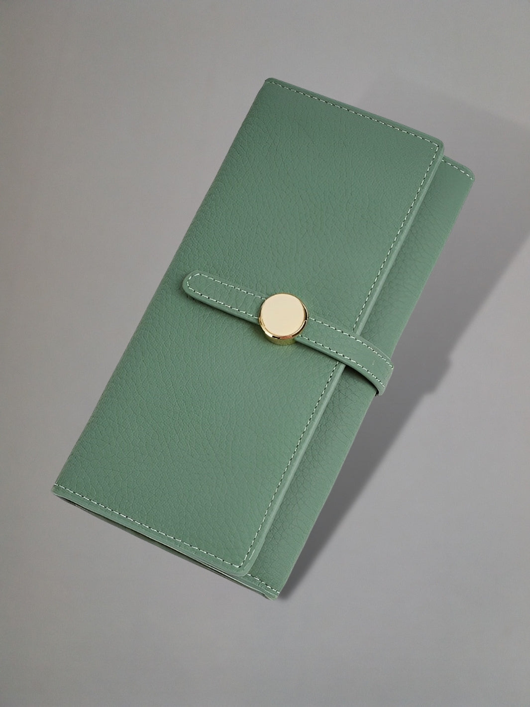 Portefeuille vert crocodile<br>  Le portefeuille vert crocodile